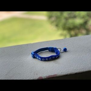 Nipsey Blue Adjustable Pet Collar